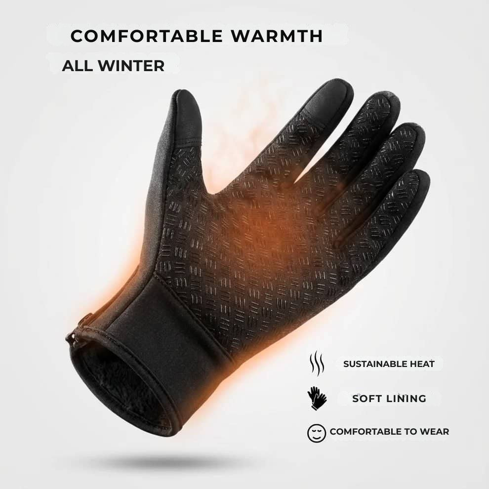 Aura - Warm, Waterproof & Touchscreen Gloves