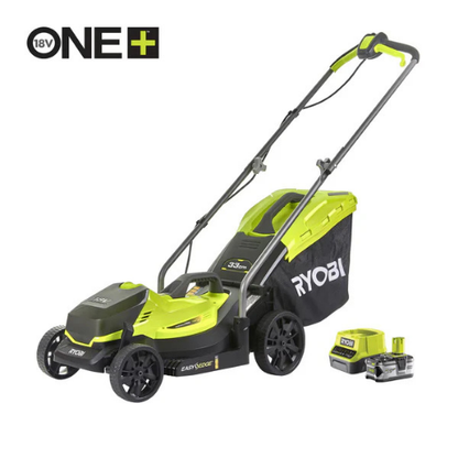 Ryobi lawn mower 18 V, 4 Ah battery, RLM18X33B40