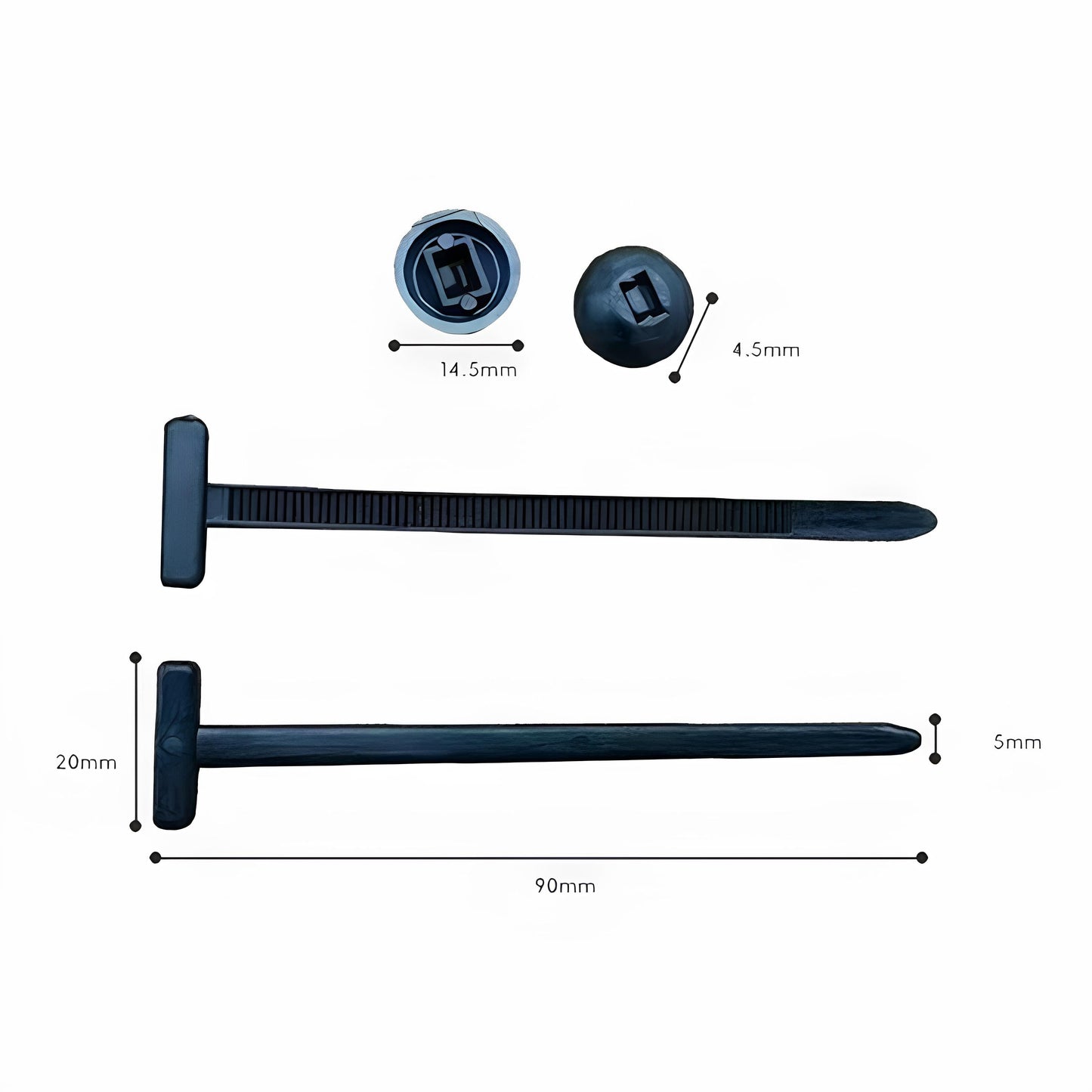 Nylon Cable Tie Loops - Universal Fastening