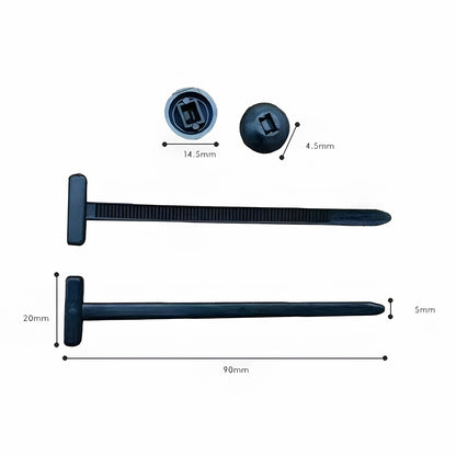 Nylon Cable Tie Loops - Universal Fastening