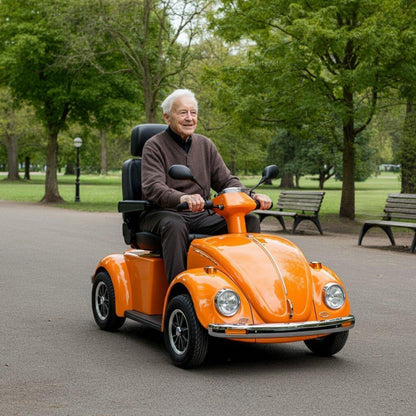 Beetle-inspired mobility scooter