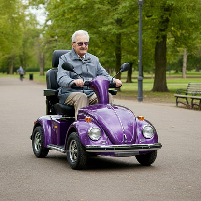 Beetle-inspired mobility scooter